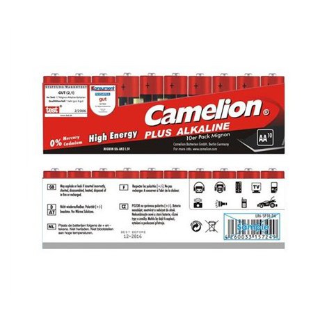 Camelion | AA/LR6 | 2700 mAh | Plus Alkaline | 240 pc(s) | LR6-SP10 - 3